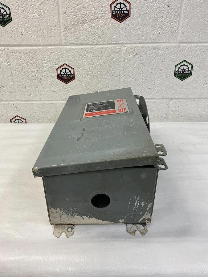 Used Cutler-Hammer DH361NDK 30 Amp Heavy Duty Safety Switch 277/480 600V 4 Wire