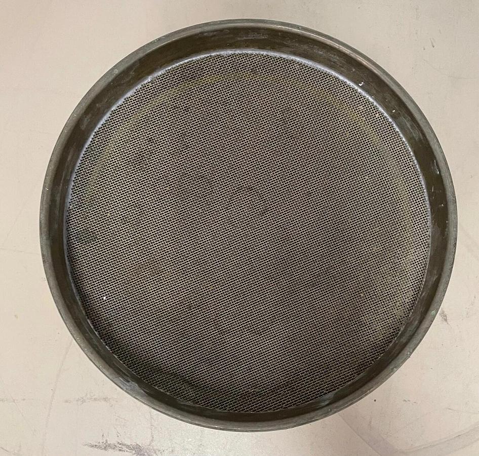 Used Fisher Scientific 8” Test Sieve, Lot of 3, .841mm, .300mm, End Catch Pan