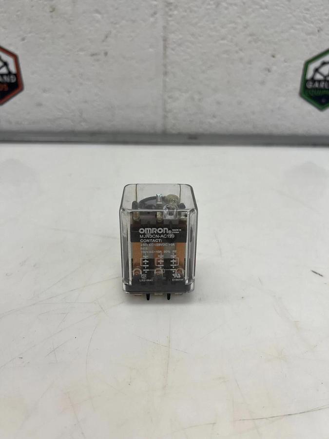 Used Omron MJN3CN-AC120 250VAC Relay