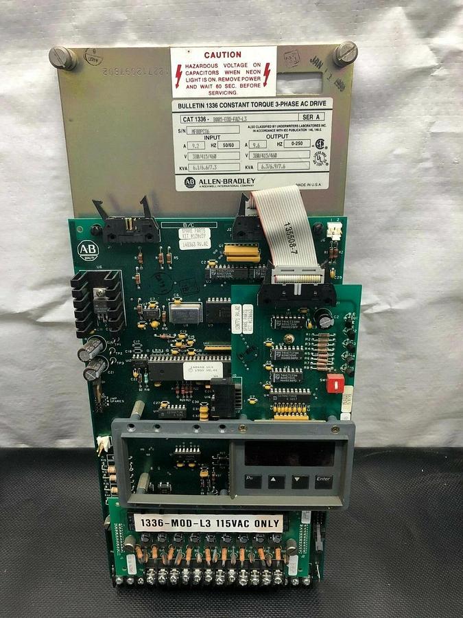 Used Allen Bradley 1336-B005-EDD-FA2-L3 Main Control Circuit Board