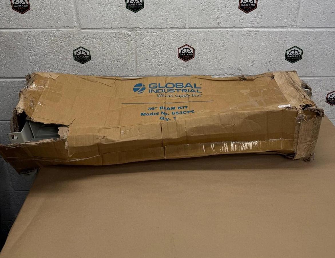 Used Global Industrial 653CP6 , 36” Beam Kit