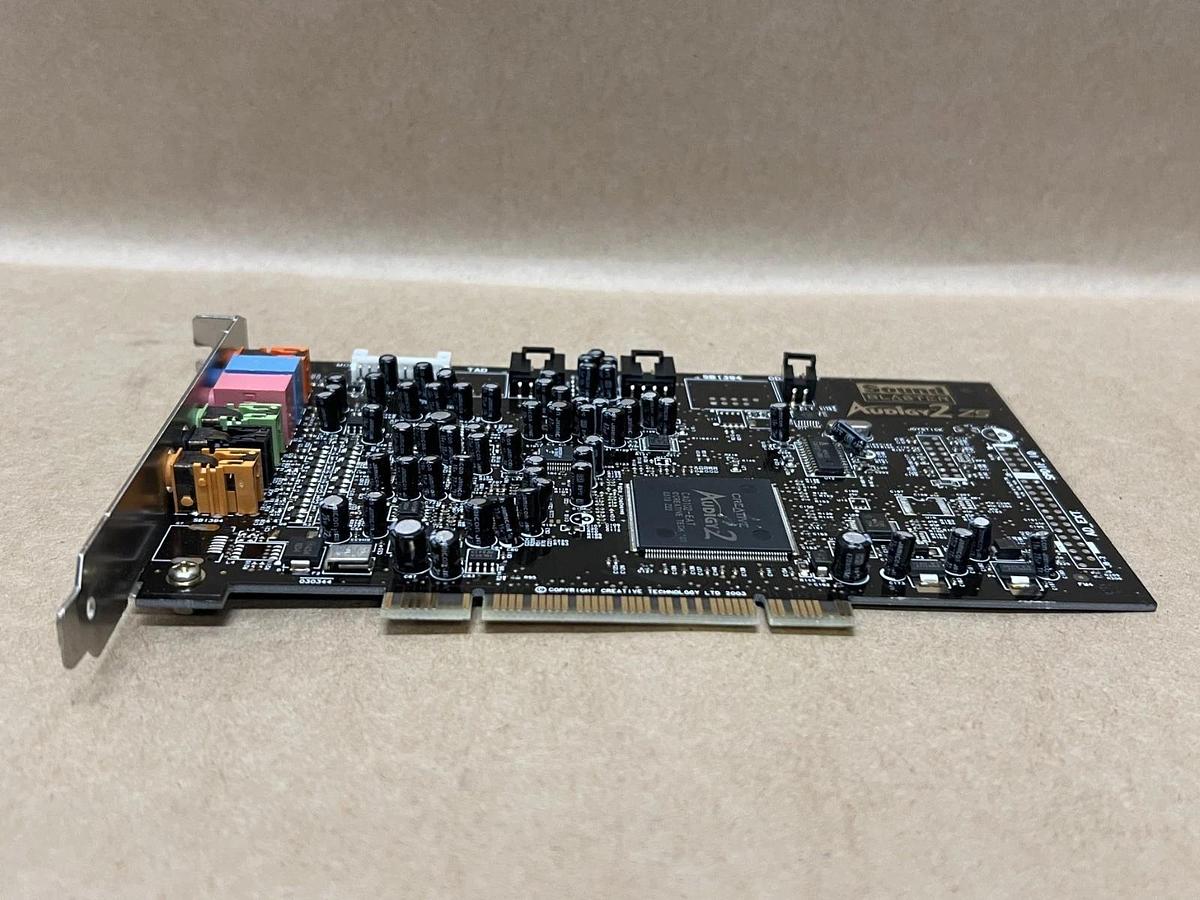 Used Creative Labs SB0350 Audigy2 ZS Sound Blaster Sound Card