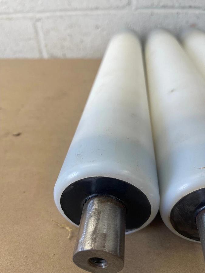 Used Enduride Canada-USA Inc T2.5-C16.5U-ST4-20 Conveyor Roller D:2.5" L:16" Lot of 4