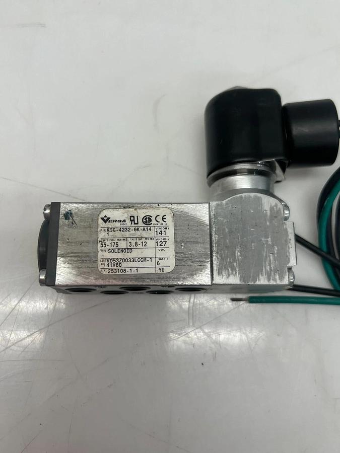 Versa KSG-4232-6K-A14 Solenoid Valve