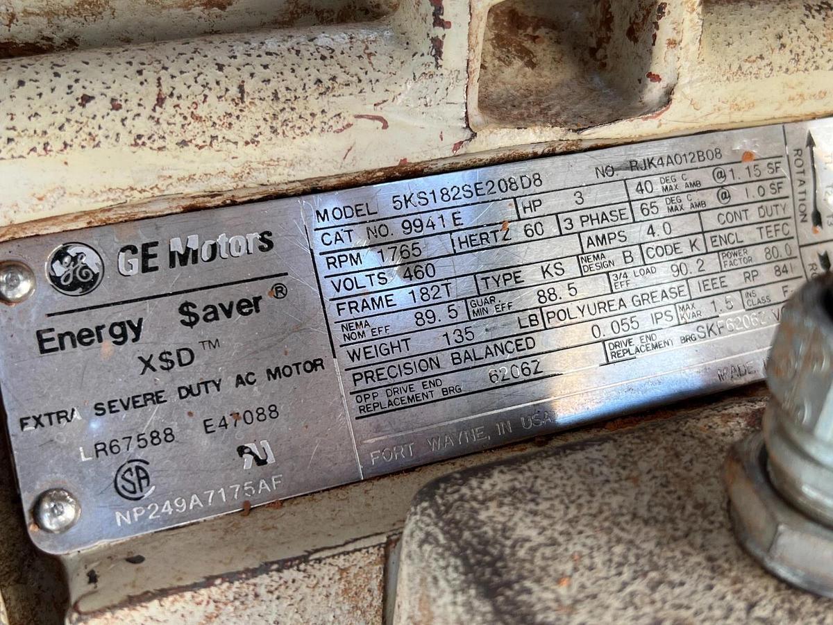 Used Taylor Products Model APV (2013) Prater Sifter, Pre-Inflator Tube, Dust Shroud