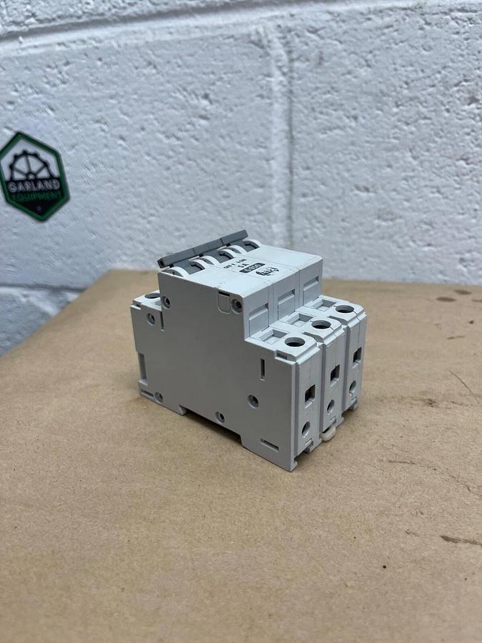 Used Allen-Bradley 1492-CB3 G 050 Supplementary Protector, Ser B, 5A, Circuit Breaker