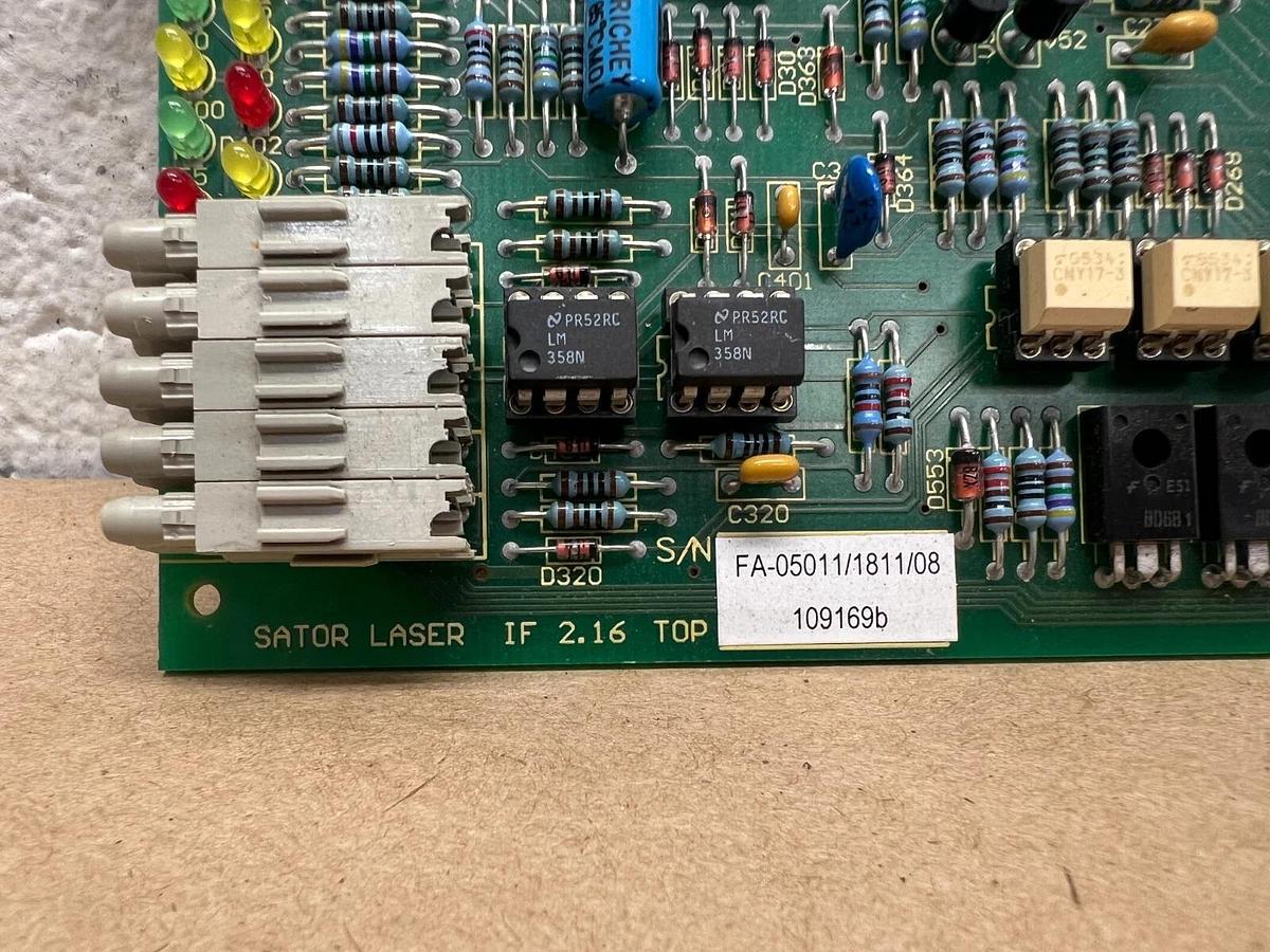 Used Sator Laser IF 2.16 Control Board