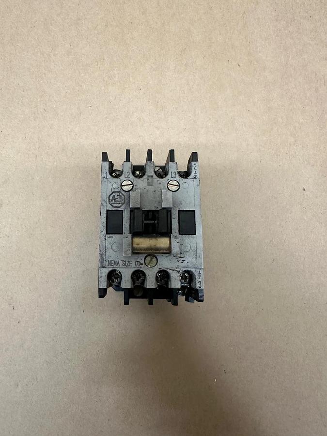 Used Allen Bradley 509-TOD NEMA Size 00 Starter