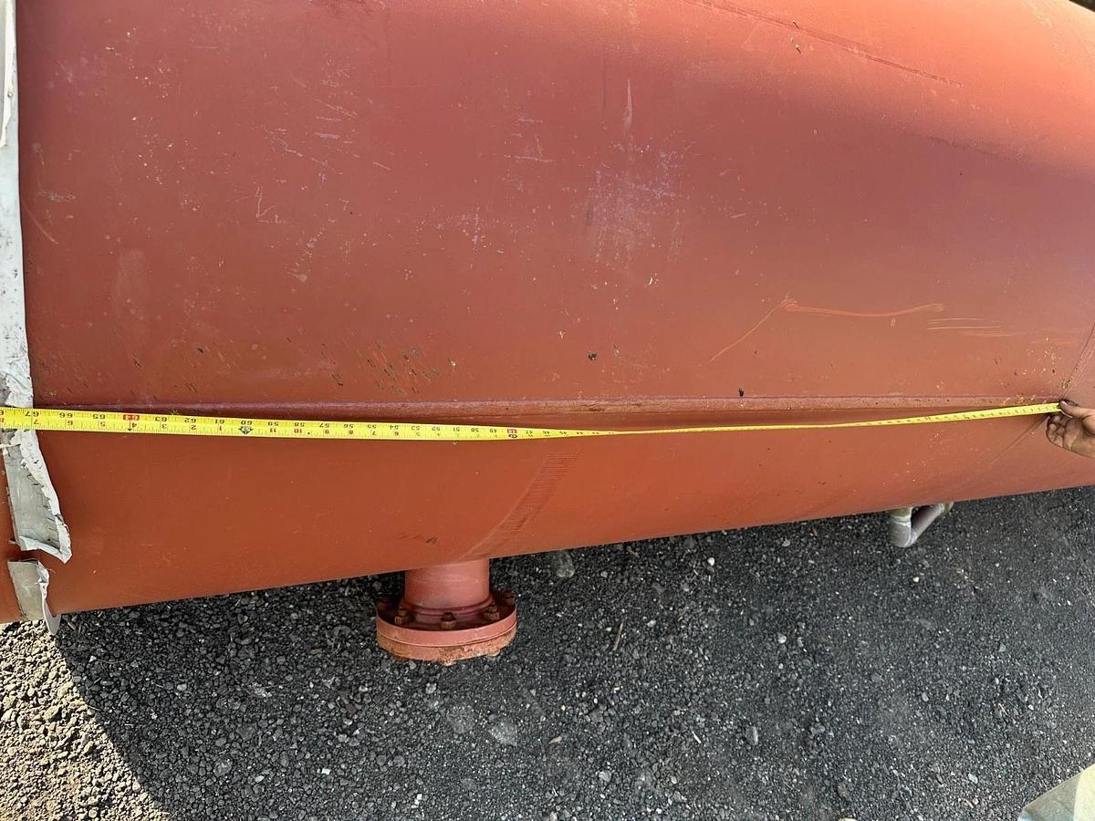 Used Steel Fab 102-737SF, 1542 Gallon Air Receiving Pressure Tank