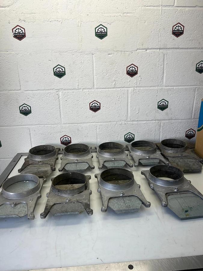 Used 6” Aluminum Blastgate - Lot of 9
