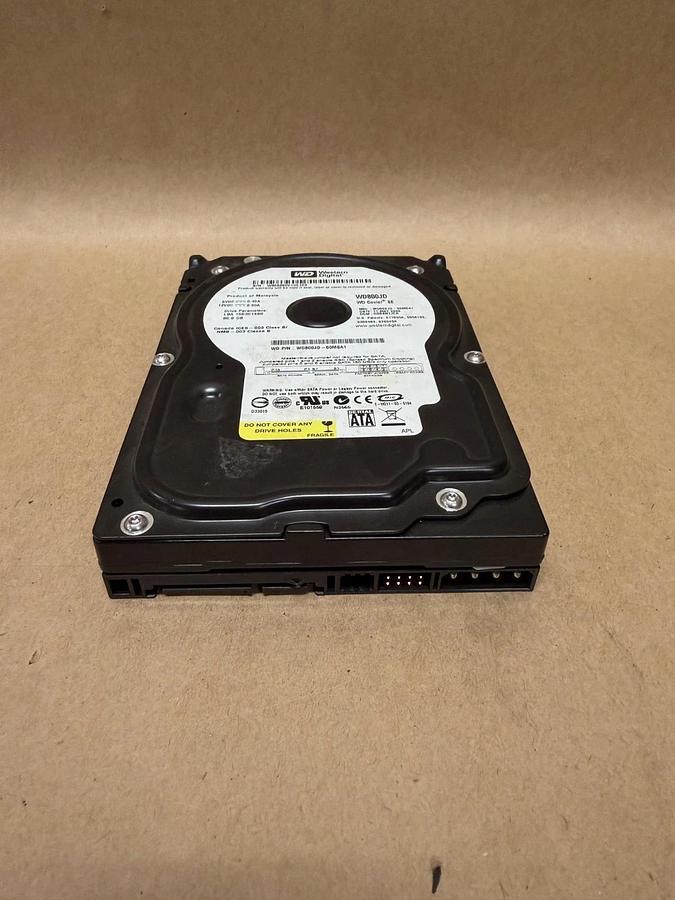Used Western Digital WD800JD Caviar SE Hard Drive