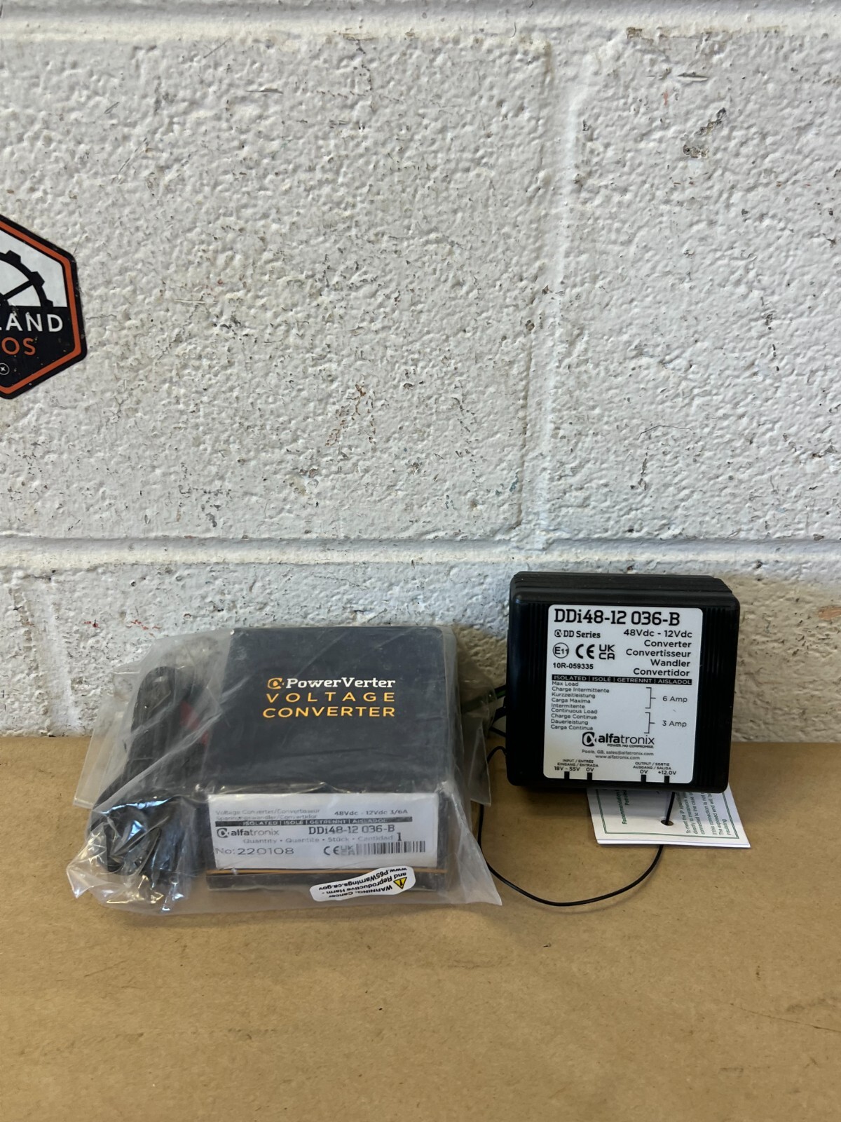 Alfatronix DDi48-12 036-B Voltage Converter, 48Vdc, 12 Vdc 3/6A