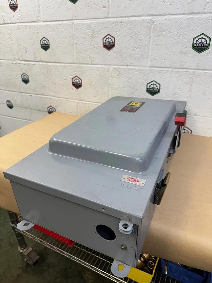 Used Square D HU364AWK 200A Heavy Duty Safety Switch, 600V, Series E1