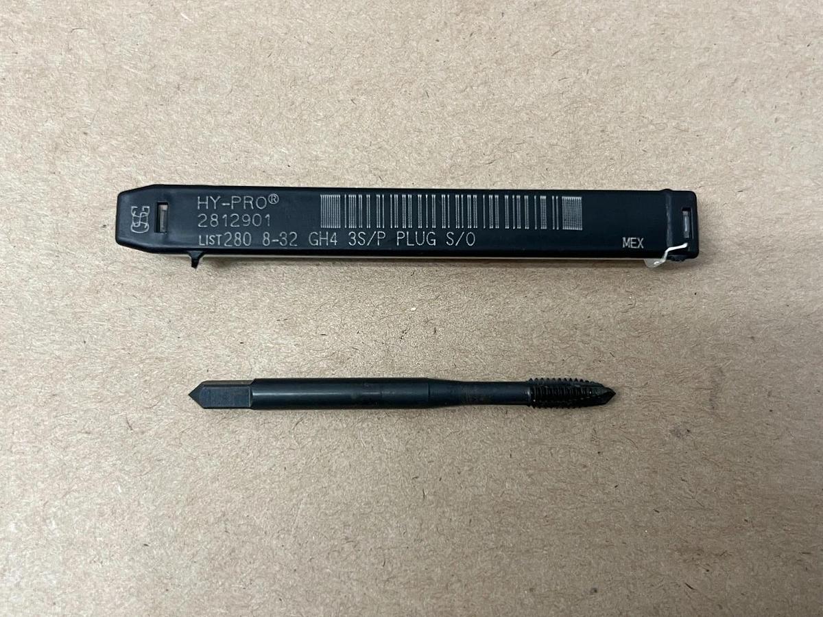 Used OSG 8-32NC HY-PRO, Spiral Flute Tap