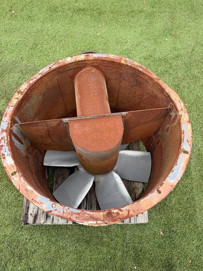 Used Hartzell Fan 29” Inlet, Belt Driven Axial Fan