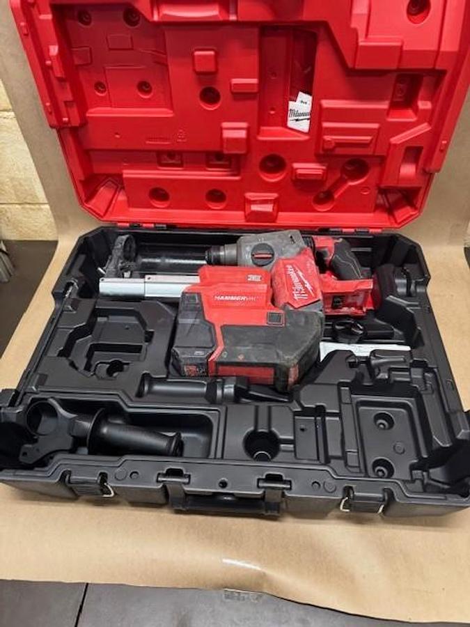 Used Milwaukee 2912-22DE Rotary Hammer Kit, No Battery or Charger