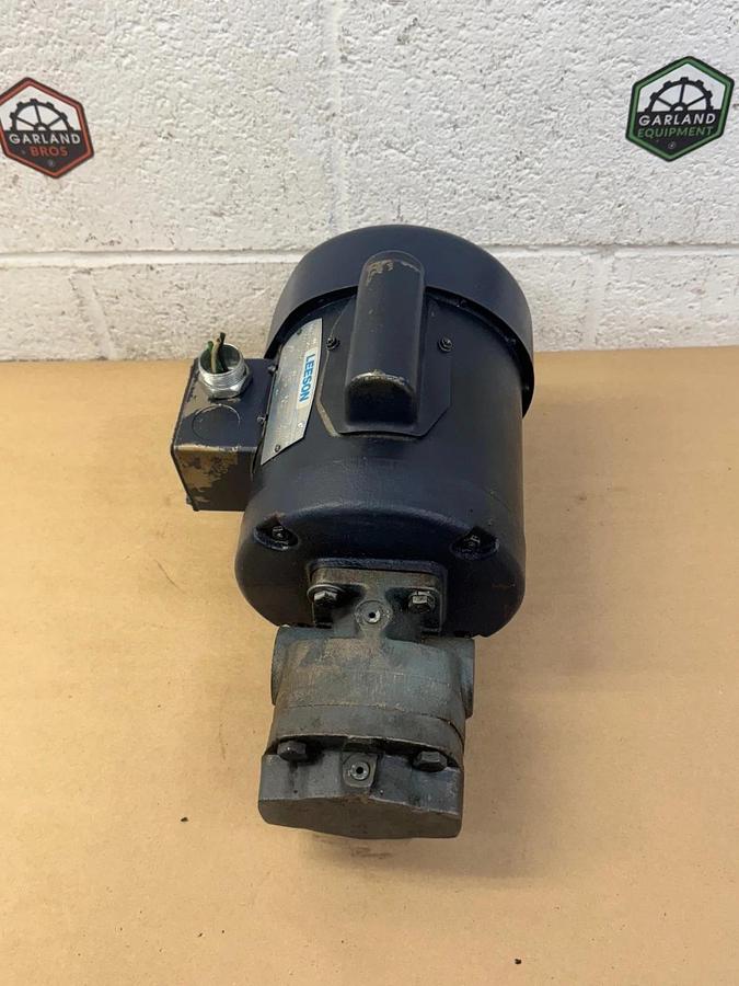 Used Delta Power Co A23 0 6 Hydraulic Pump System, C6C17F80E 1/2Hp Motor @ 1725RPM