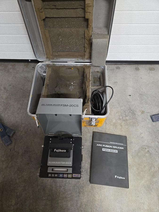 Used Fujikura Arc Fusion Splicer FSM-20CS