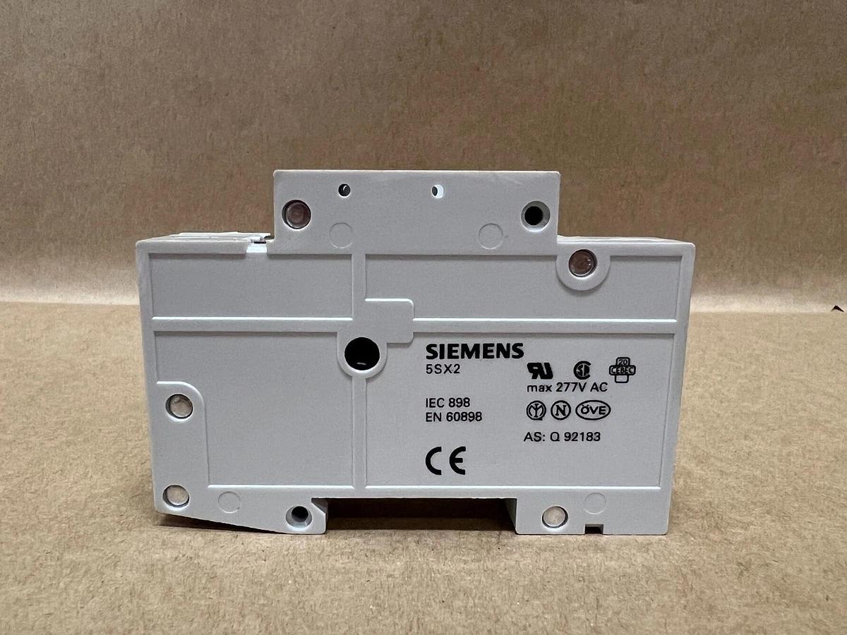 Used Siemens 5SX21 C6, C10, 230/400V Circuit Breaker - Lot of 2