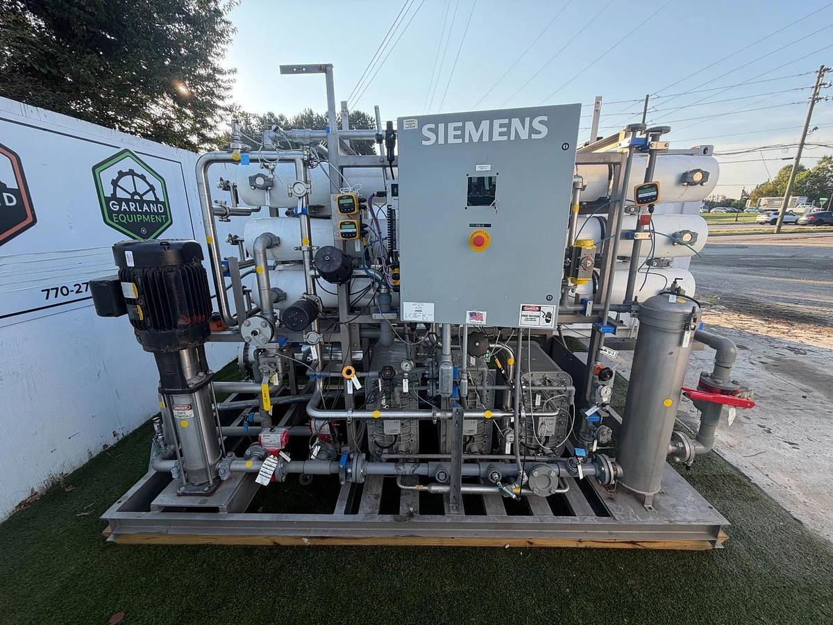 Used Siemens-Built Industrial RO/CDI Water Purification Skid