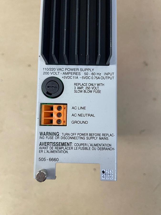 Used Siemens 505-6660 Power Module Simatic 505