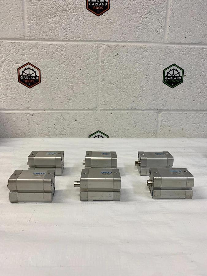 Used Festo ADN-25-25-I-P-A Compact Cylinder - Lot of 6