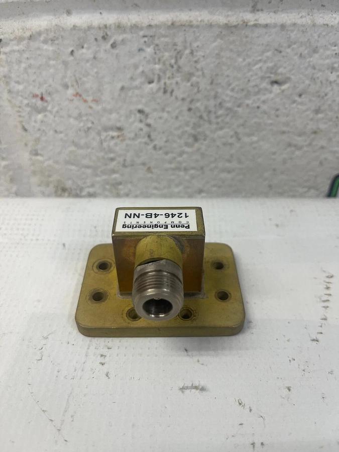 Used Penn Engineering 1246-4B, 1246-4B-NN / WR-127 Waveguide to Coax Transition