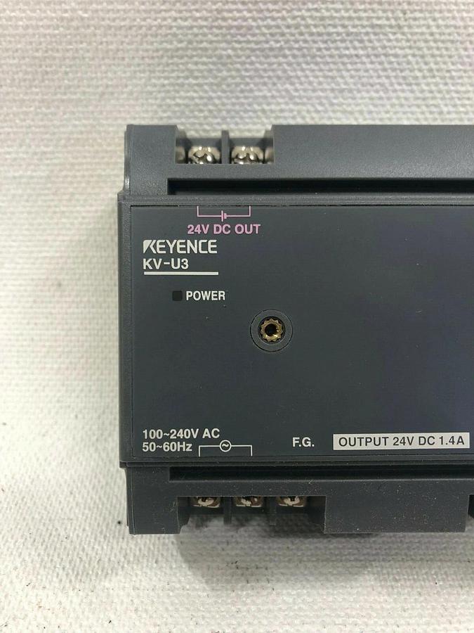 Used Keyence KV-U3 Power Supply Module