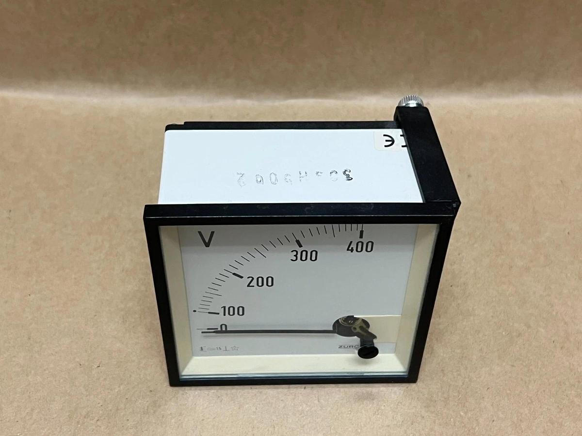 Used Zurc Voltmeter 0-400V