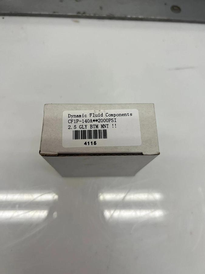 Used Dynamic CF1P-140A Fluid Components 2000 PSI