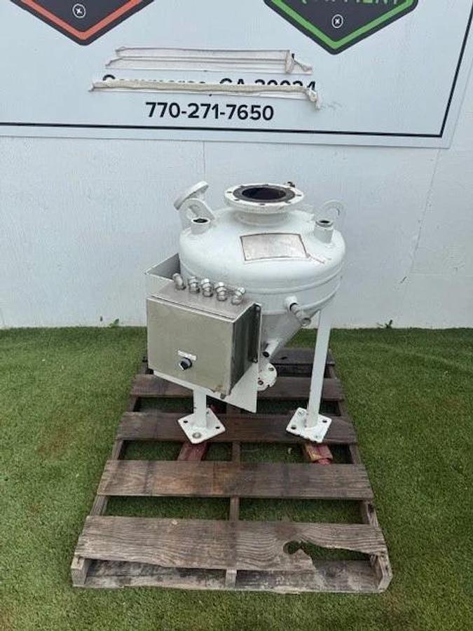 Used Arrow Tank & Engineering Co. 2 Cubic Foot Cone, 75” Diameter, Drawing # 9070A-10