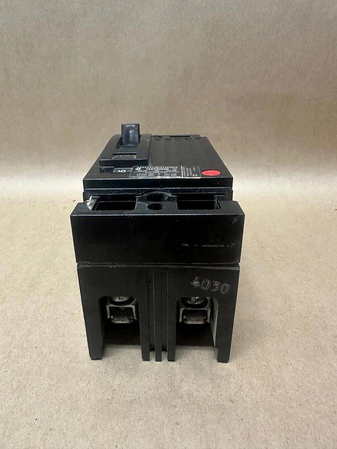 Used General Electric TED124030 30A 2 Pole Circuit Breaker
