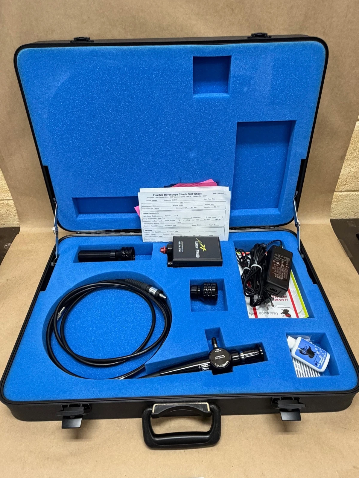 Used Gradient Lens Corp. PFB6 Hawkeye Pro Flexible Borescope, 6.0mm