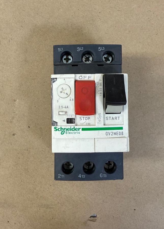 Used Schneider Electric GV2ME08 Motor Starter