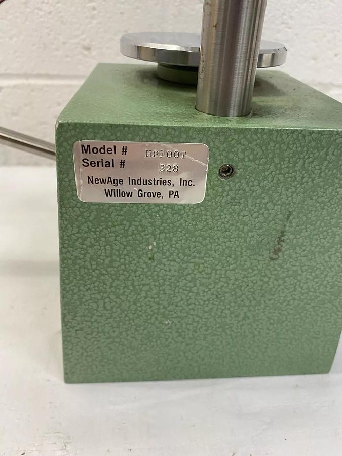 Used NewAge Industries HP100T Exacta Hardness Tester Newage Age 100