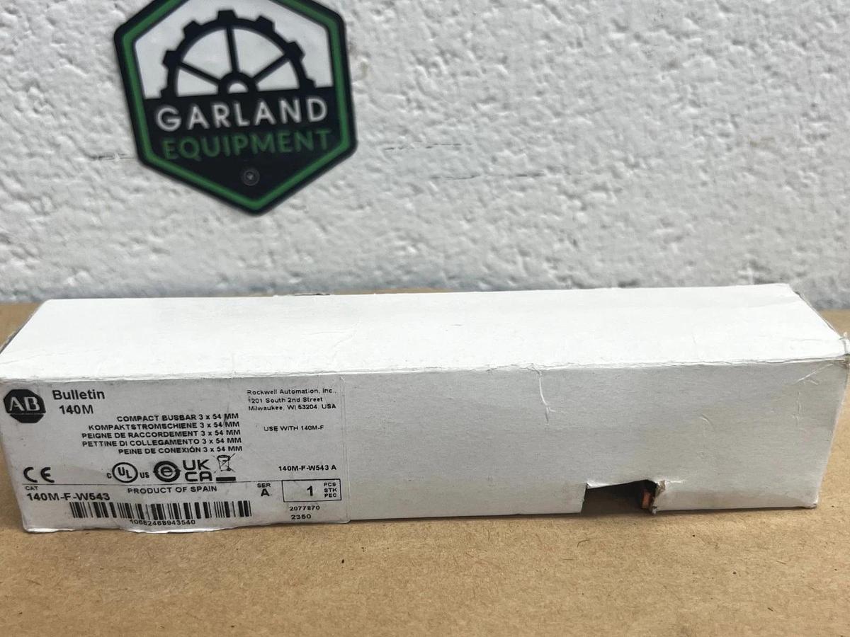 Allen Bradley Bulletin 140M-F-W543 Compact Busbar 3x54mm