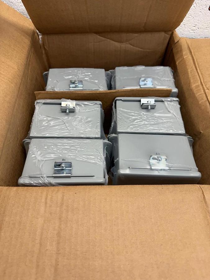 NVent Hoffman A606CH Junction Box, 1 Box of 6 *NEW*