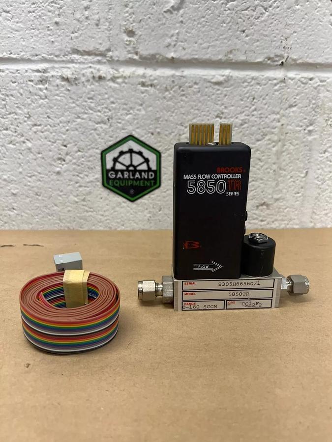 Used Brooks 5850TR Mass Flow Controller, 0-160 SCCM