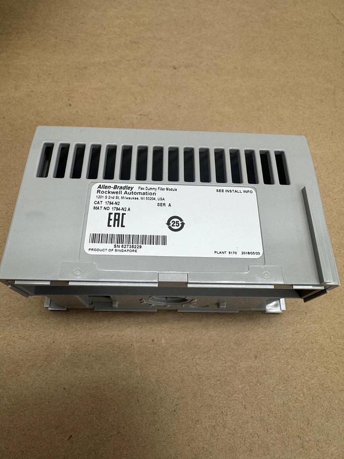 Allen Bradley 1794-N2 Series A Flex Dummy Filler Module *NEW*
