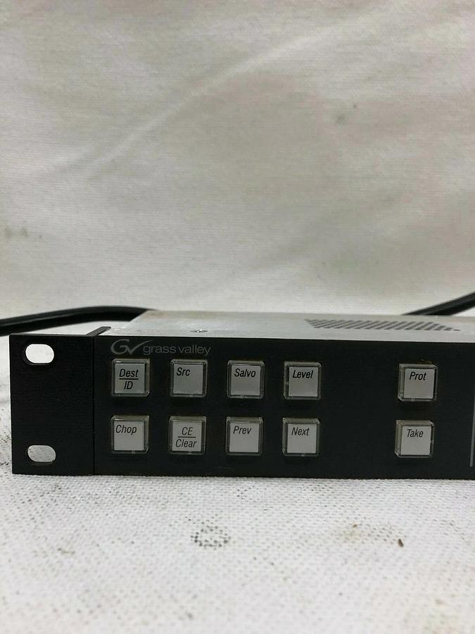 Used Grass Valley 610090300 Universal XY Control Panel