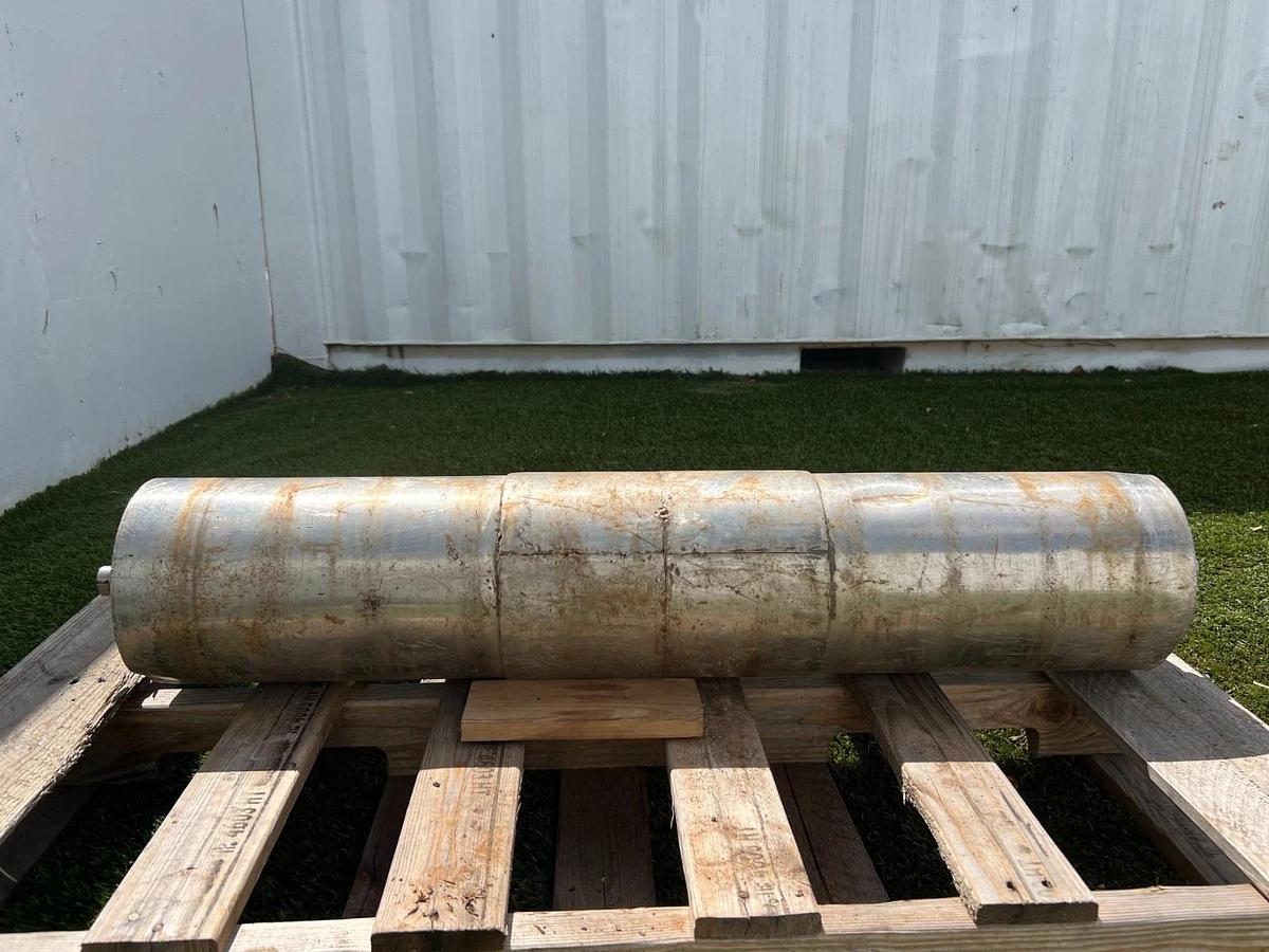 Used 39" Industrial Magnetic Separator Roller Drum Pulley