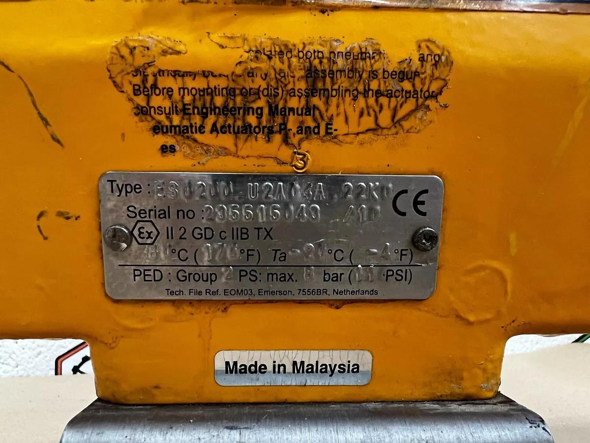 Used EL-O-MATIC ES0200.U2A04A.22K0 Pneumatic Valve Actuator