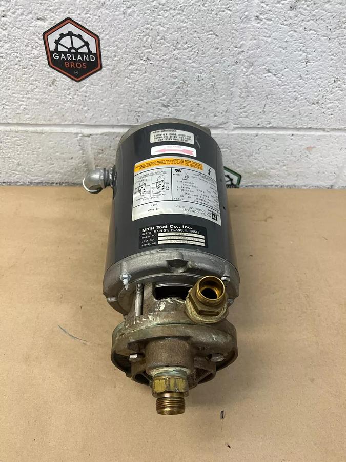 Used MTH Tool Co. T31C AB Regenerative Turbine Pump, Class B, 60Hz