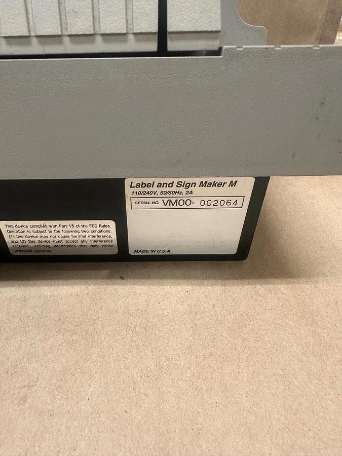 Used Brady Labelizer Plus Label and Sign Maker