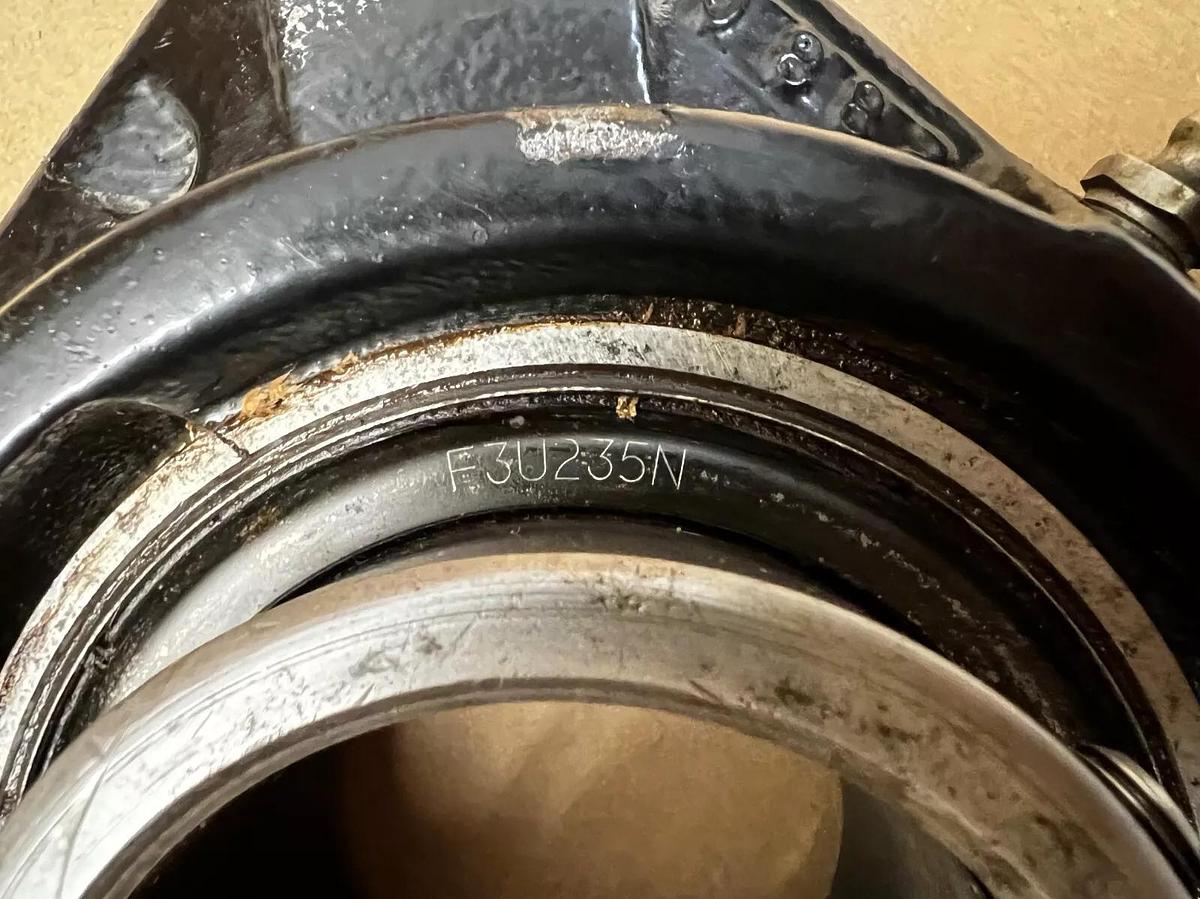 Used Rexnord F3U235N Cast Iron Link Belt Pillow Block Bearing