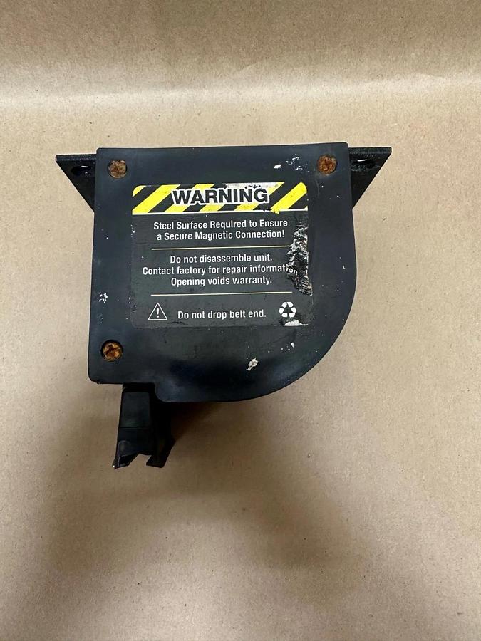 Used Lavi Industries Beltrac 18 ft/ 5.5m Retractable Safety Barrier