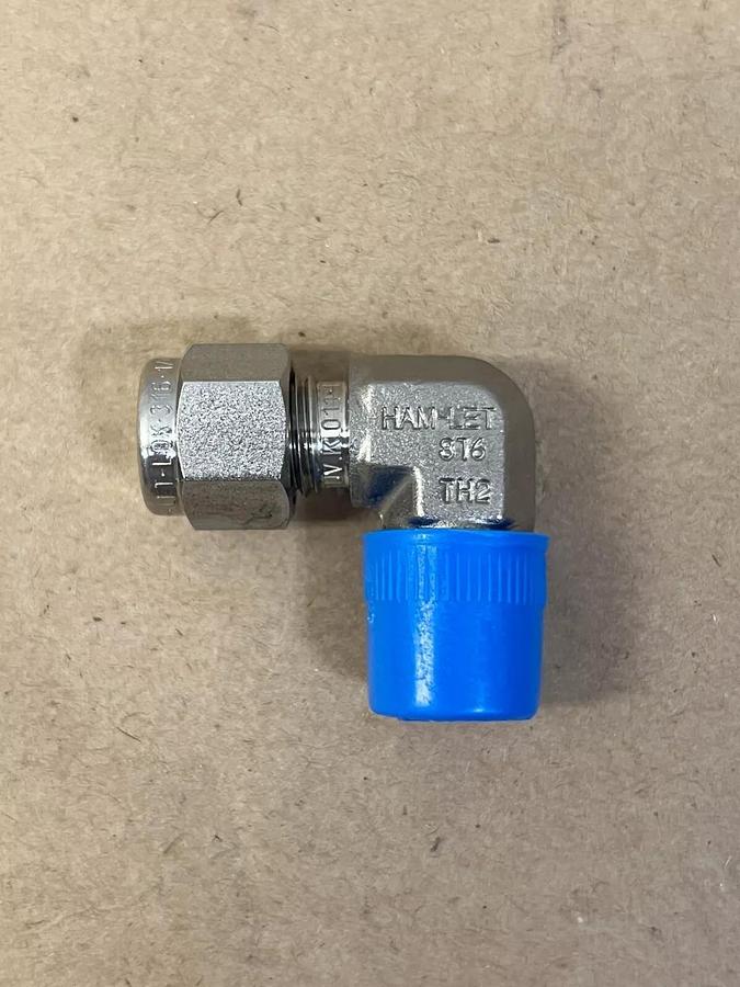 Used HAM-LET 769L SS 1/4 x 1/4 (5 Pcs.) Stainless Steel Fitting