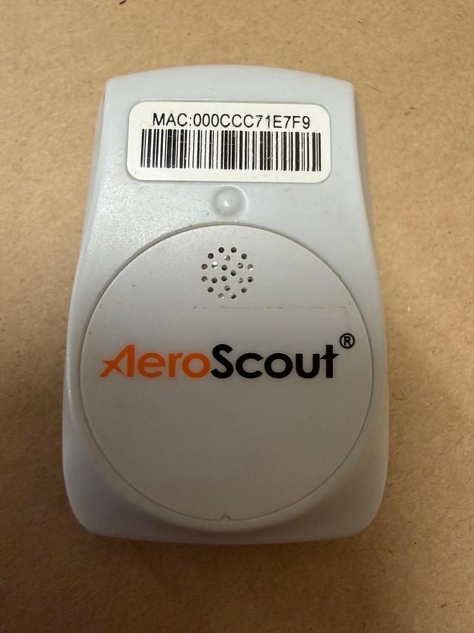 Used Aeroscout TAG-2200 WIFI Asset Location Tag