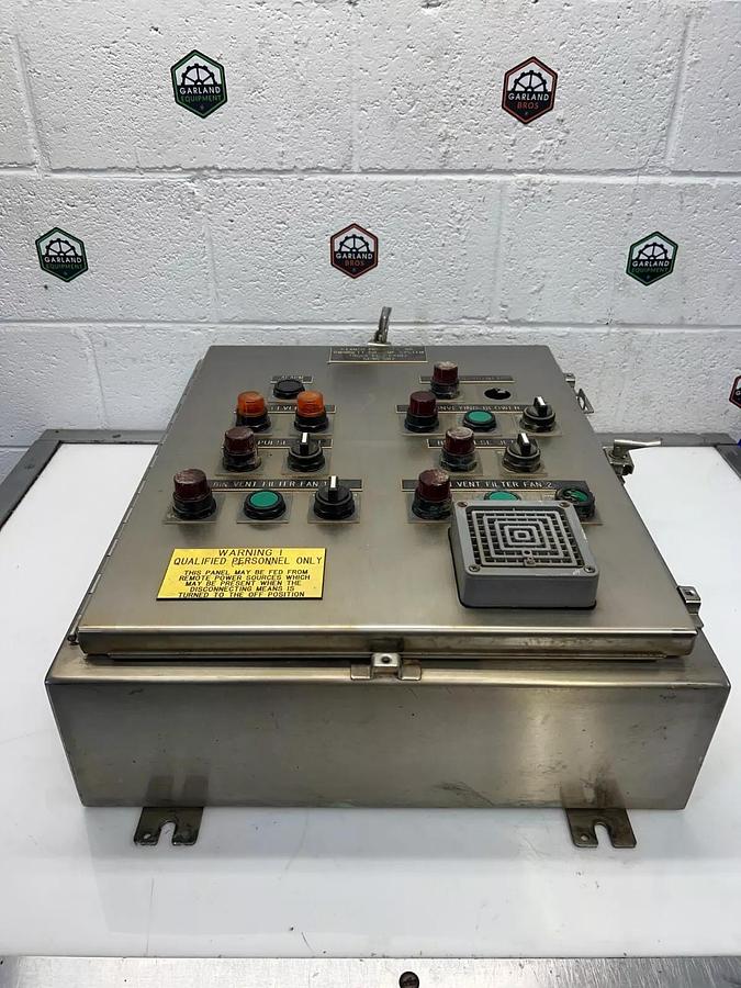 Used Hoffman A-24H2006SSLP SS Industrial Control Panel Enclosure