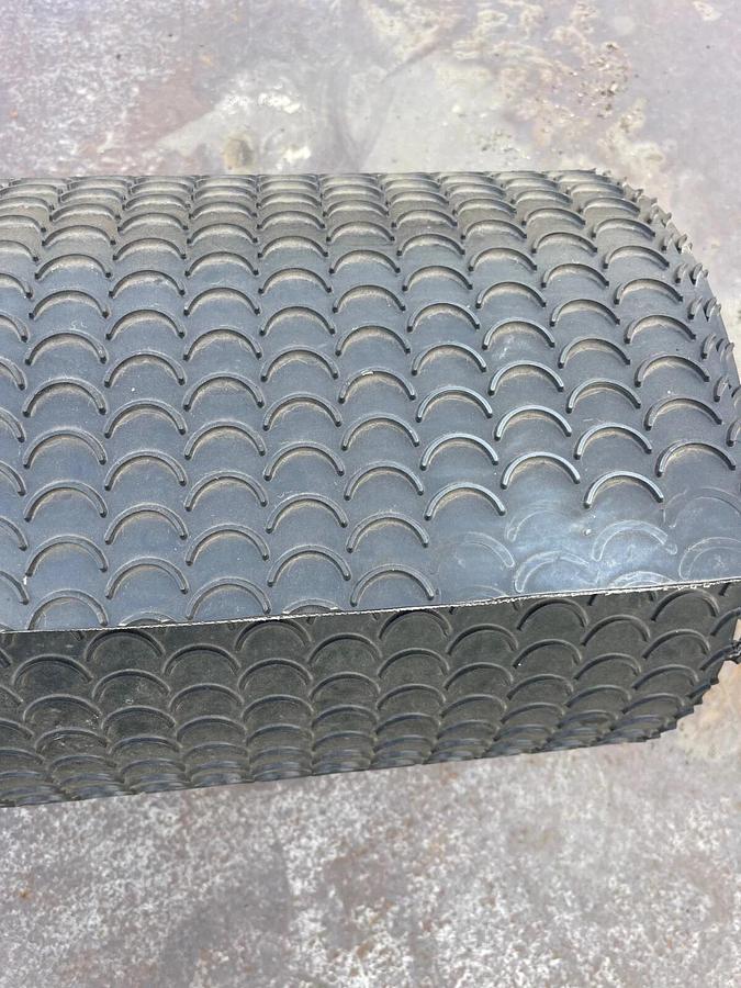 Used Conveyor Belt W:24” L:34’ Crescent Top - 2 Ply